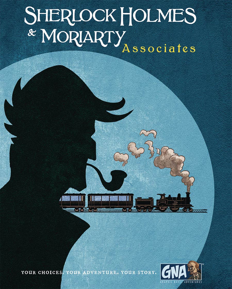 Sherlock Homes & Moriarty Associates A Graphic Novel Adventure HC
