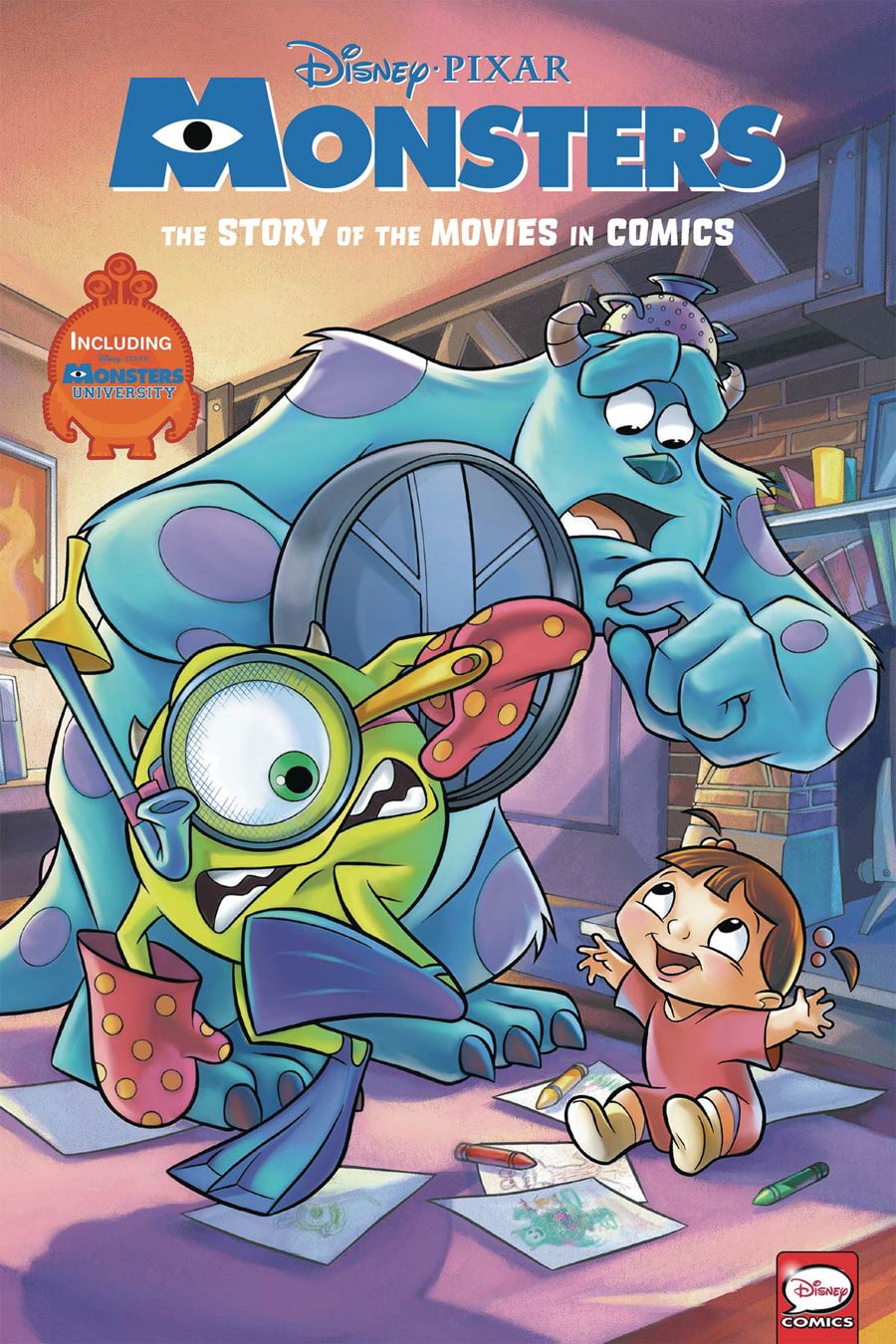 Disney Pixar Monsters Story Of The Movies In Comics HC