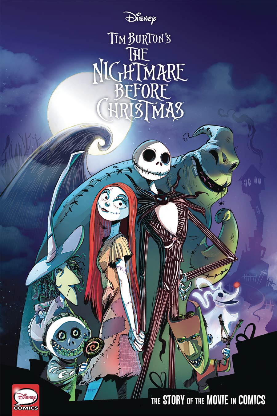 Disney Tim Burtons Nightmare Before Christmas Story Of The Movie In Comics HC