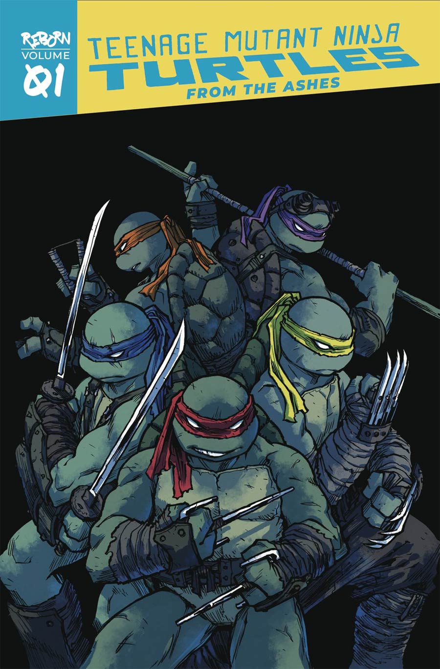 Teenage Mutant Ninja Turtles Reborn Vol 1 From The Ashes TP