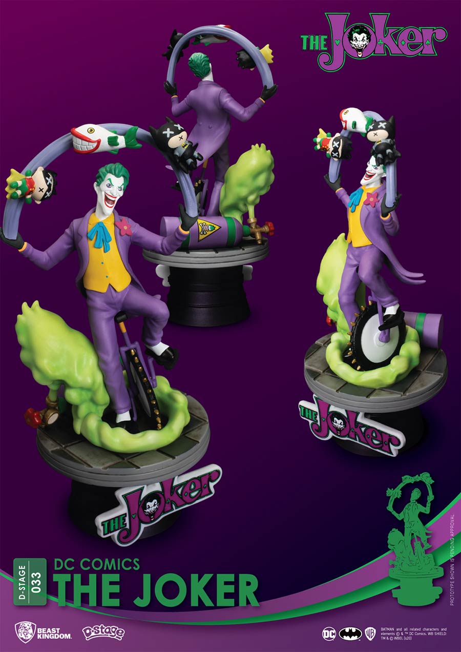 DC Comics DS-034 Joker D-Stage Previews Exclusive 6-Inch Statue