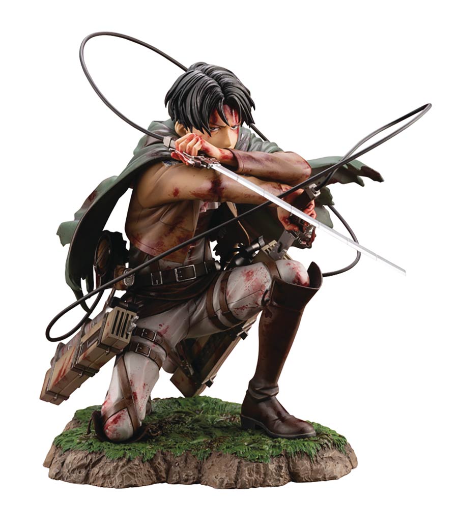 Attack On Titan Levi Fortitude ARTFX J Statue