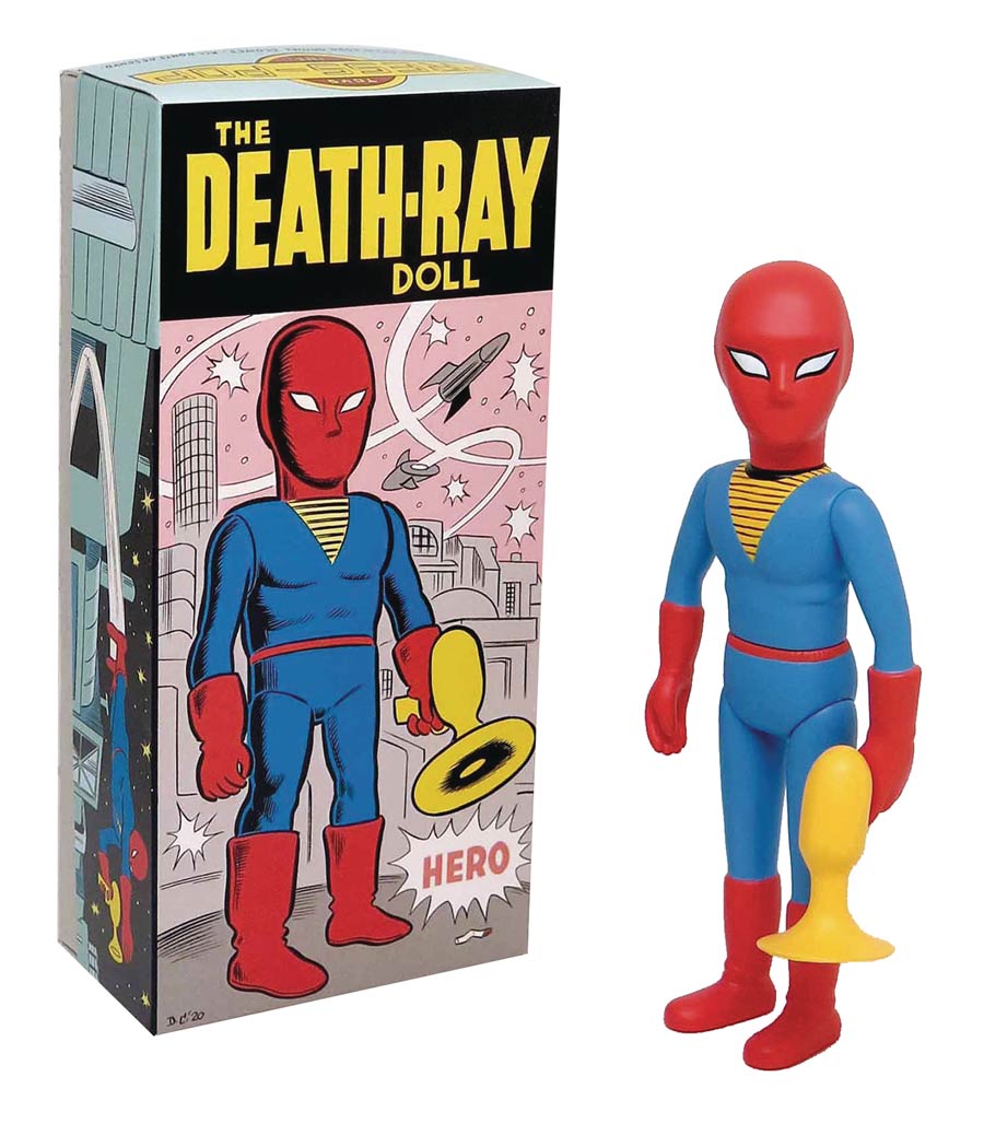 Daniel Clowes The Death-Ray Hero Soft Vinyl Doll