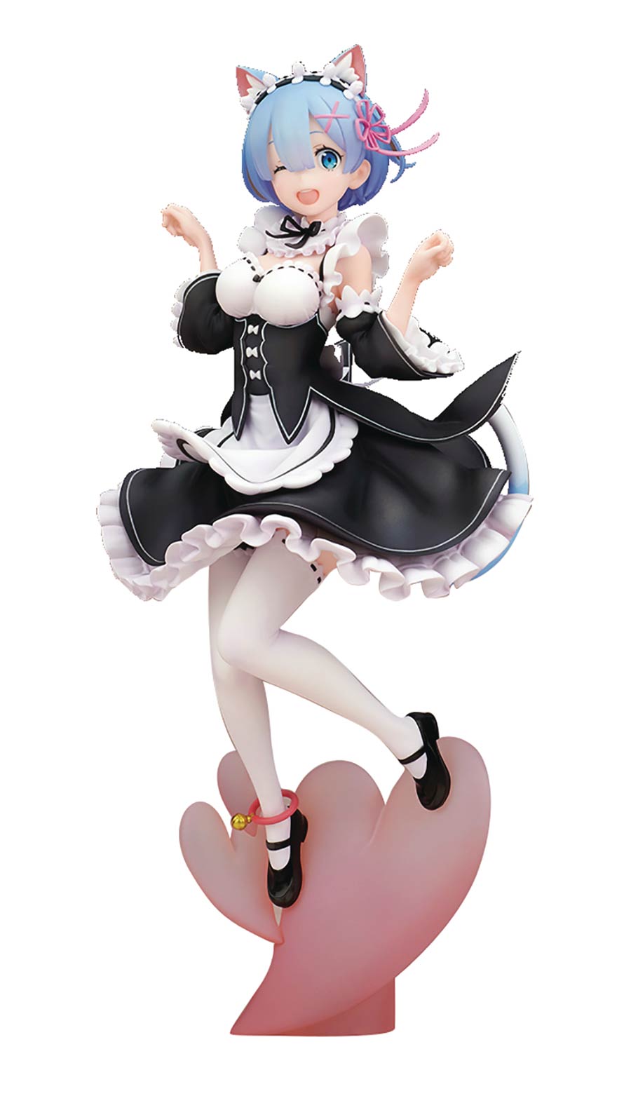 ReZero Starting Life In Another World Rem Cat Ears PVC Figure