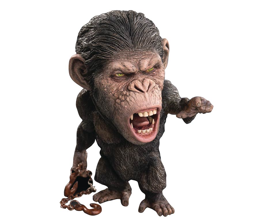 Rise Of The Planet Of The Apes Caesar Spear Defo Real Soft Vinyl Statue
