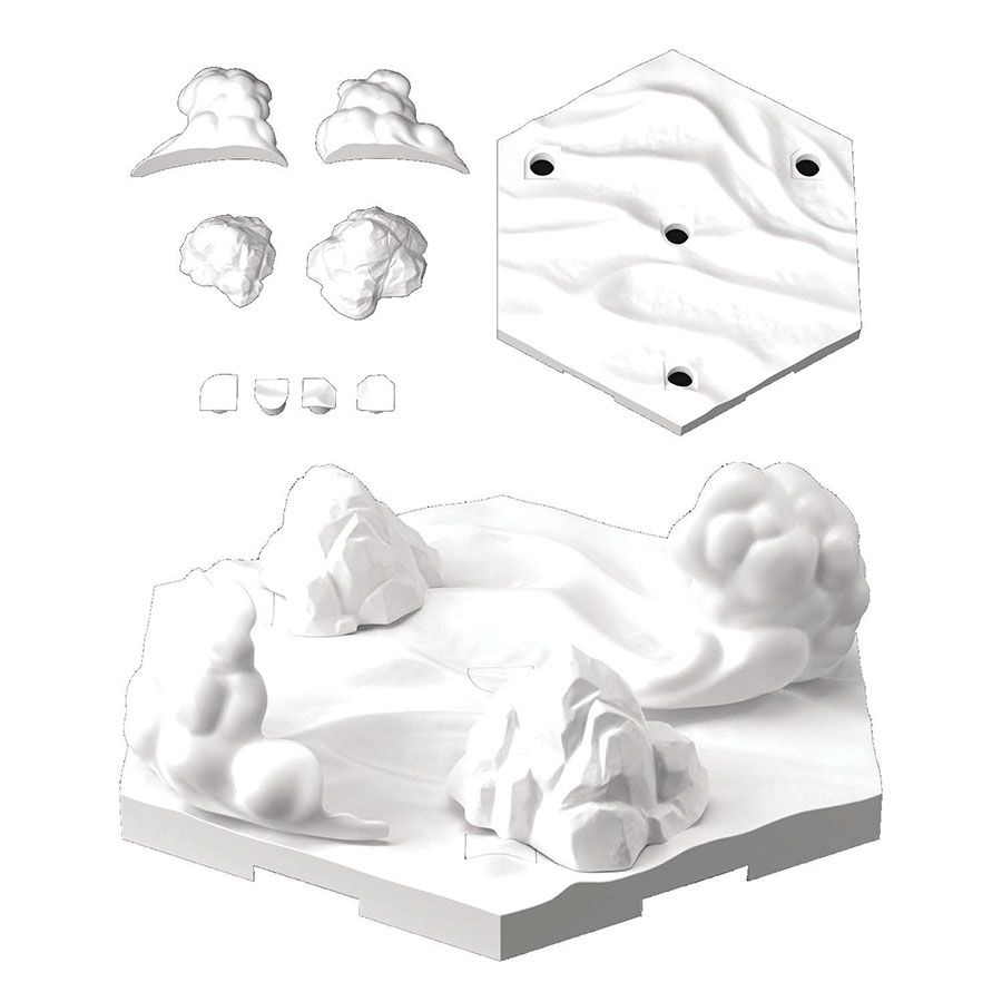 30 Minutes Missions Customize Scene Base #03 Snowfield Ver.