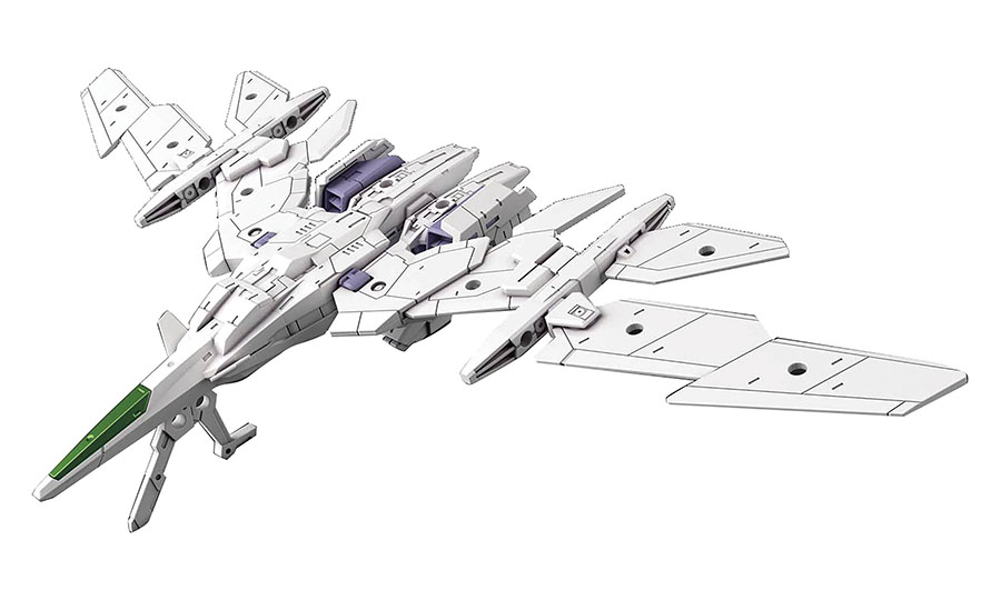 30 Minutes Missions Extended Armament Vehicle 1/144 Kit #EV-01 Air Fighter Ver. (White)