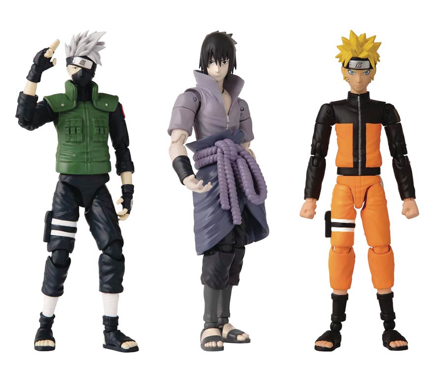 Anime Heroes Naruto Action Figure Assortment Case A