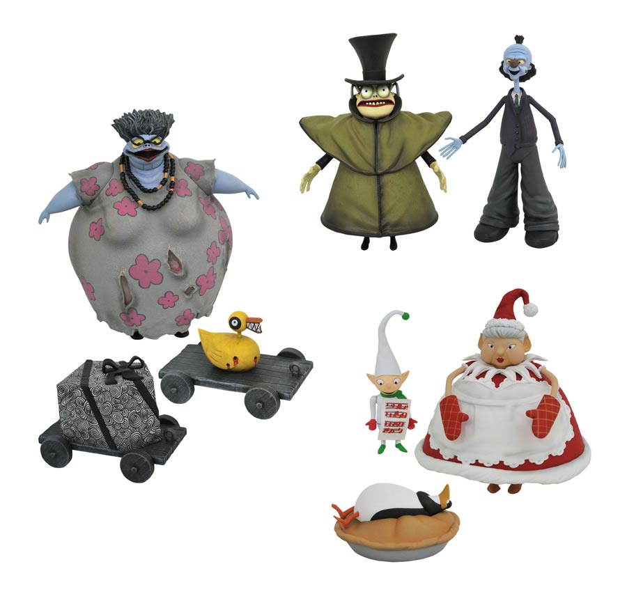 Nightmare Before Christmas Select Series 10 Action Figure Assortment Case - RESOLICITED