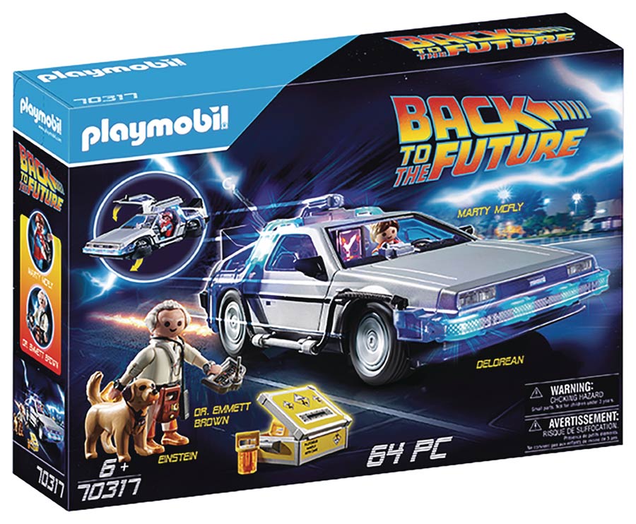 Playmobil Back To The Future Delorean Vehicle Set