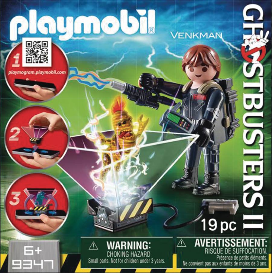 Playmobil Ghostbusters II Peter Venkman Action Figure