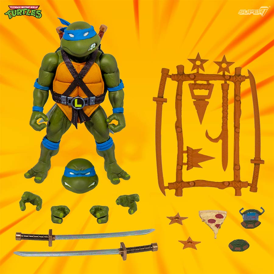 Teenage Mutant Ninja Turtles Ultimate Action Figure - Leonardo