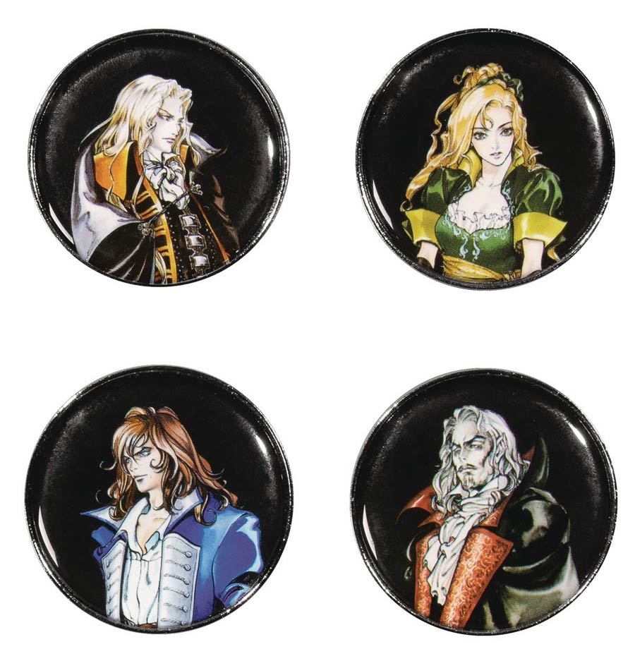 Castlevania Symphony Of The Night Pin Set