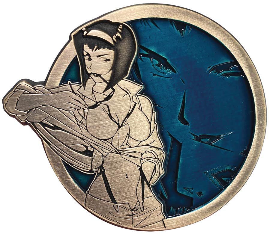 Cowboy Bebop Portrait Series Pin - Faye Valentine