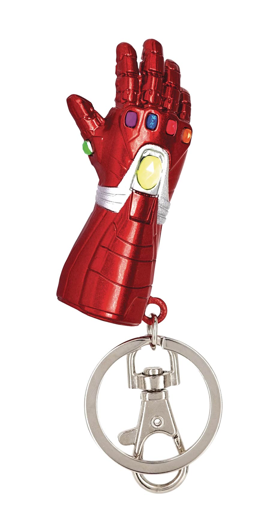 Avengers Endgame Iron Man Nano Gauntlet Pewter Keyring