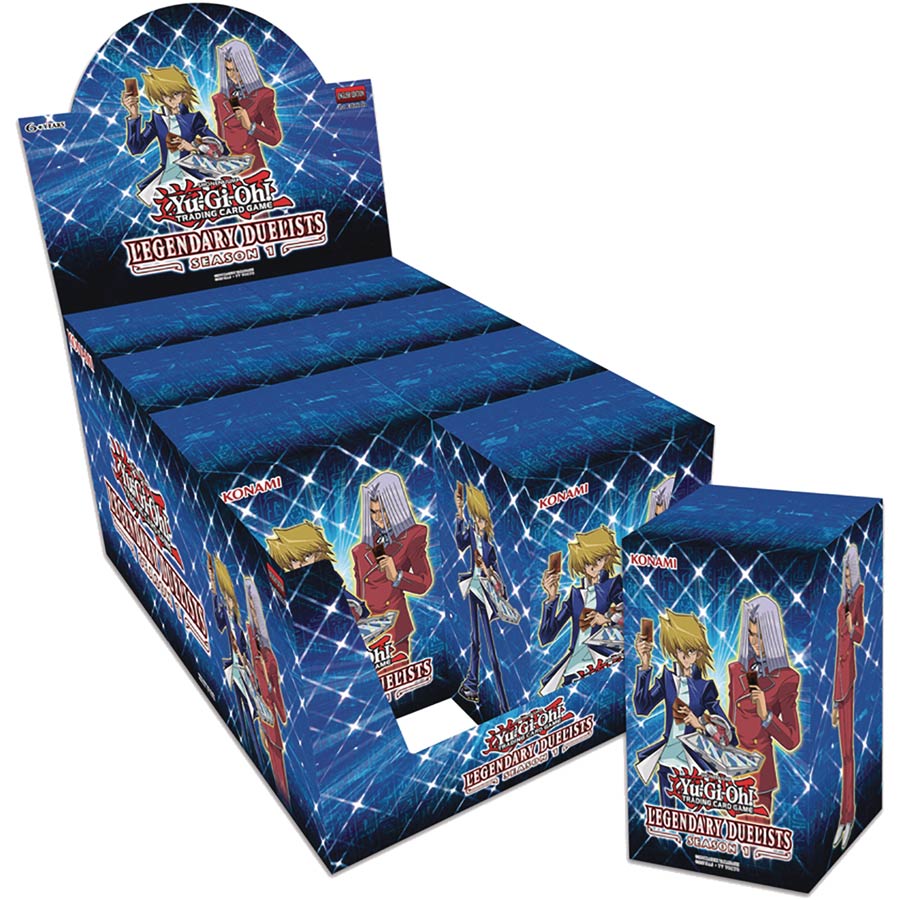 Yu-Gi-Oh Legendary Duelist Season 1 Box Display of 8 Boxes