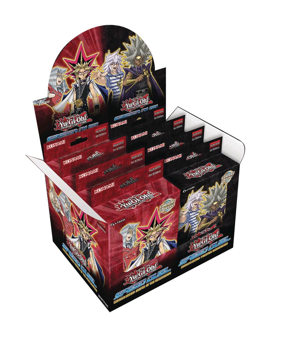 Yu-Gi-Oh Speed Duel Starter Decks Match Of The Millennium & Twisted Nightmares Box