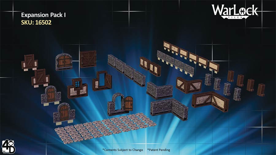Warlock Tiles Set - Expansion Set 1