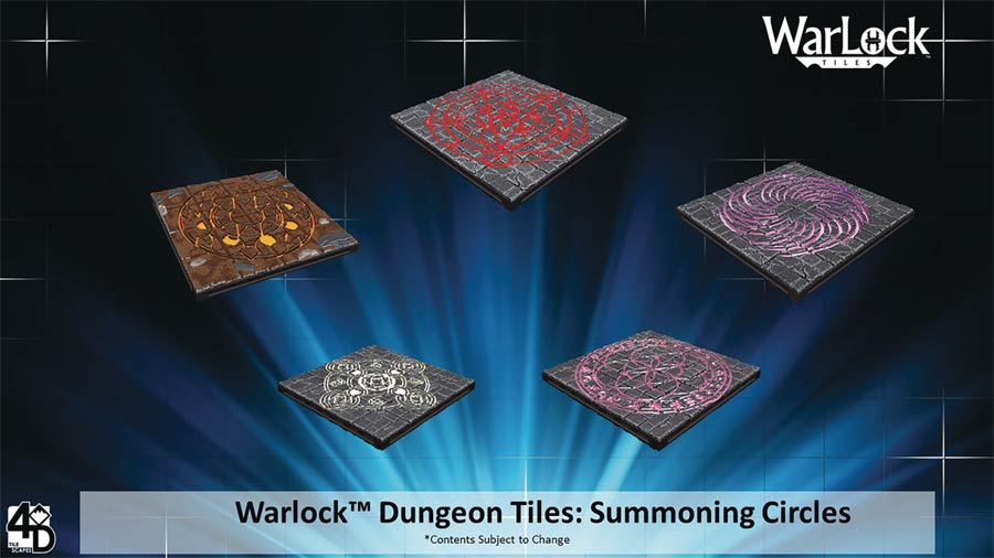 Warlock Tiles Set - Summoning Circles