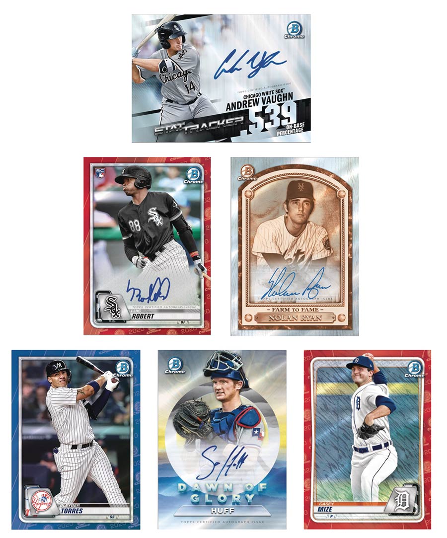 Bowman 2020 Chrome Baseball Trading Cards Box
