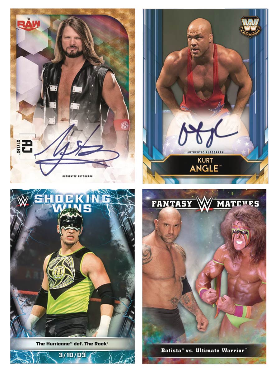 Topps 2020 WWE Chrome Trading Cards Box