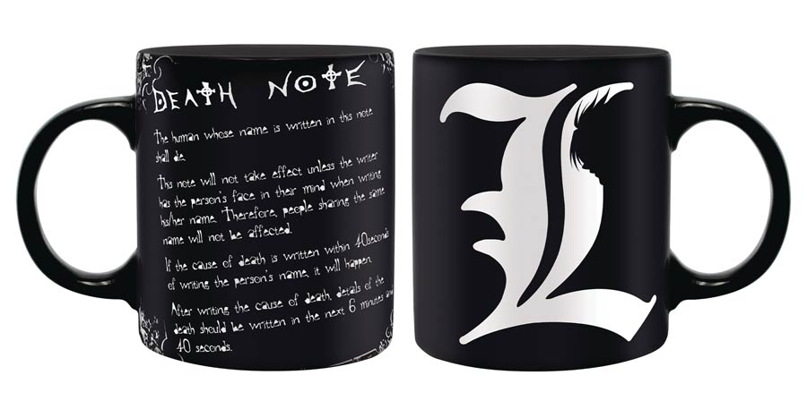 Death Note Rules Of The Death Note Mug