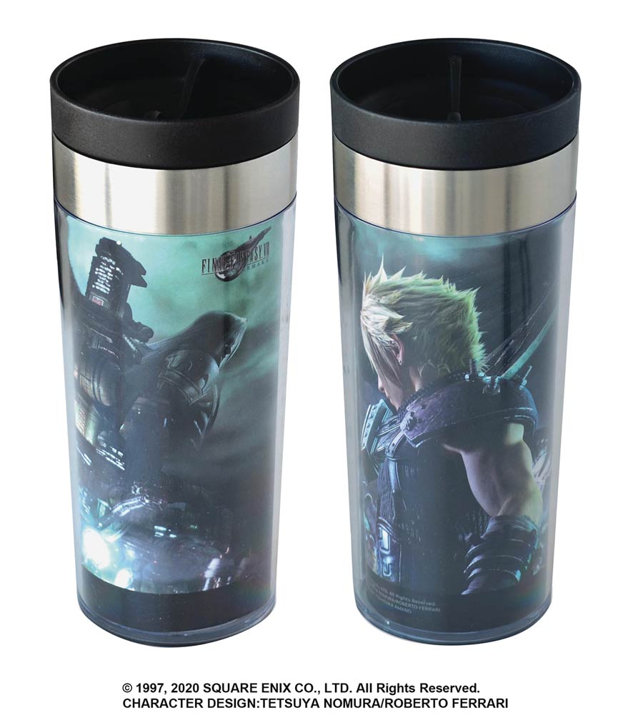 Final Fantasy VII Remake Metallic Art Tumbler - Cloud