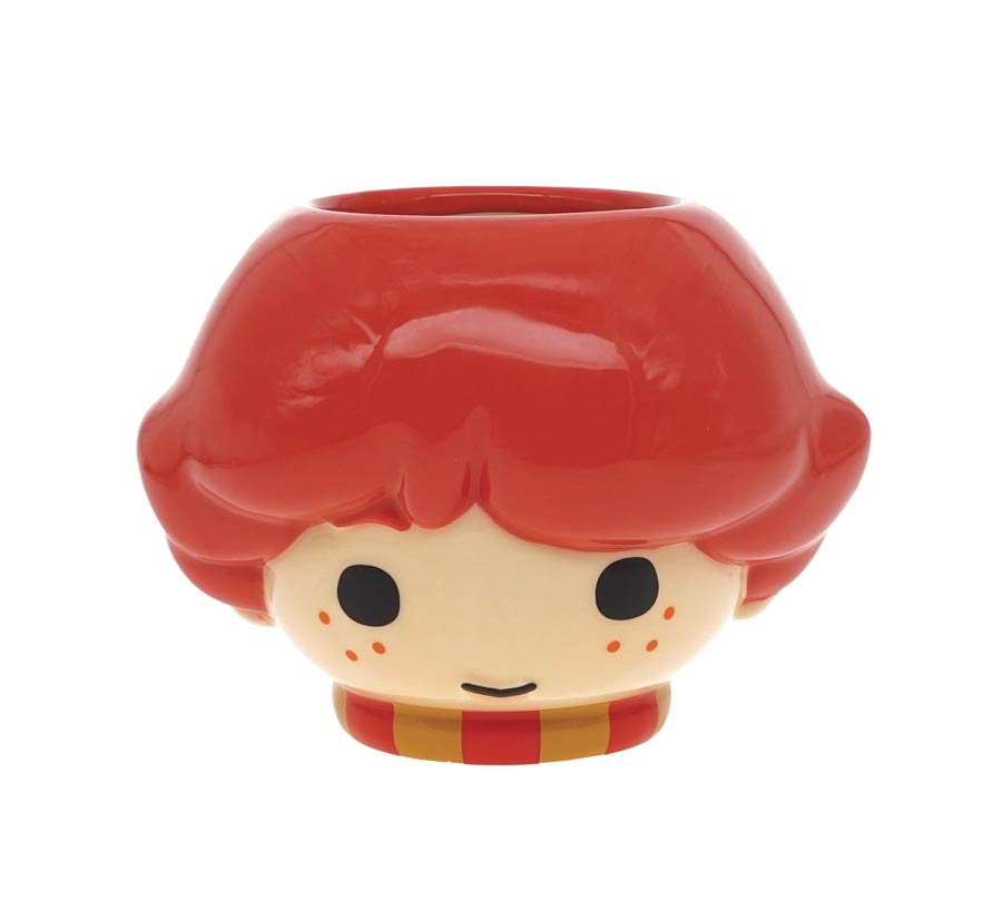 Harry Potter Ron Kawaii Head Ceramic Mug