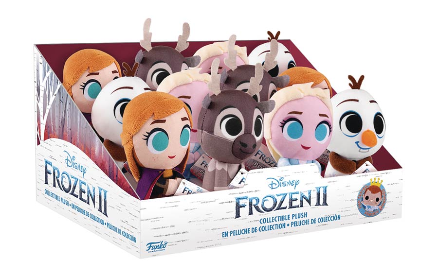 Frozen II Plushie Figure 12-Piece Display