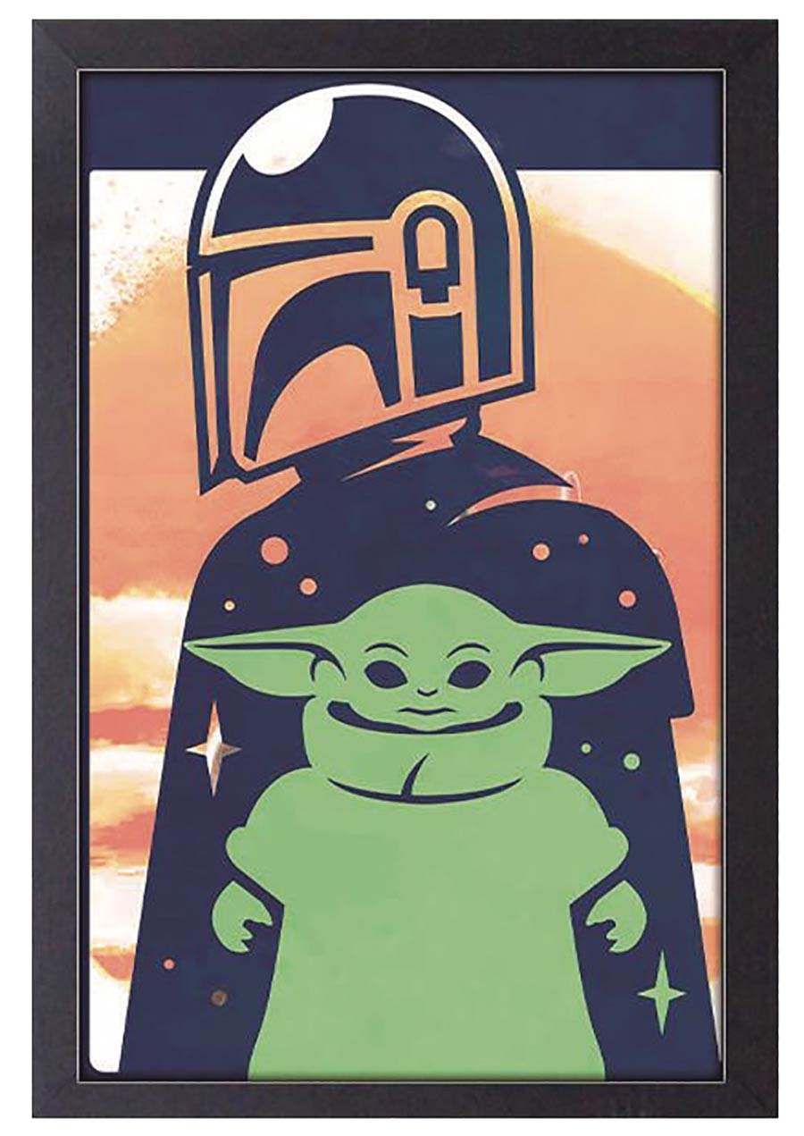 Star Wars The Mandalorian 11x17 Framed Print - The Child