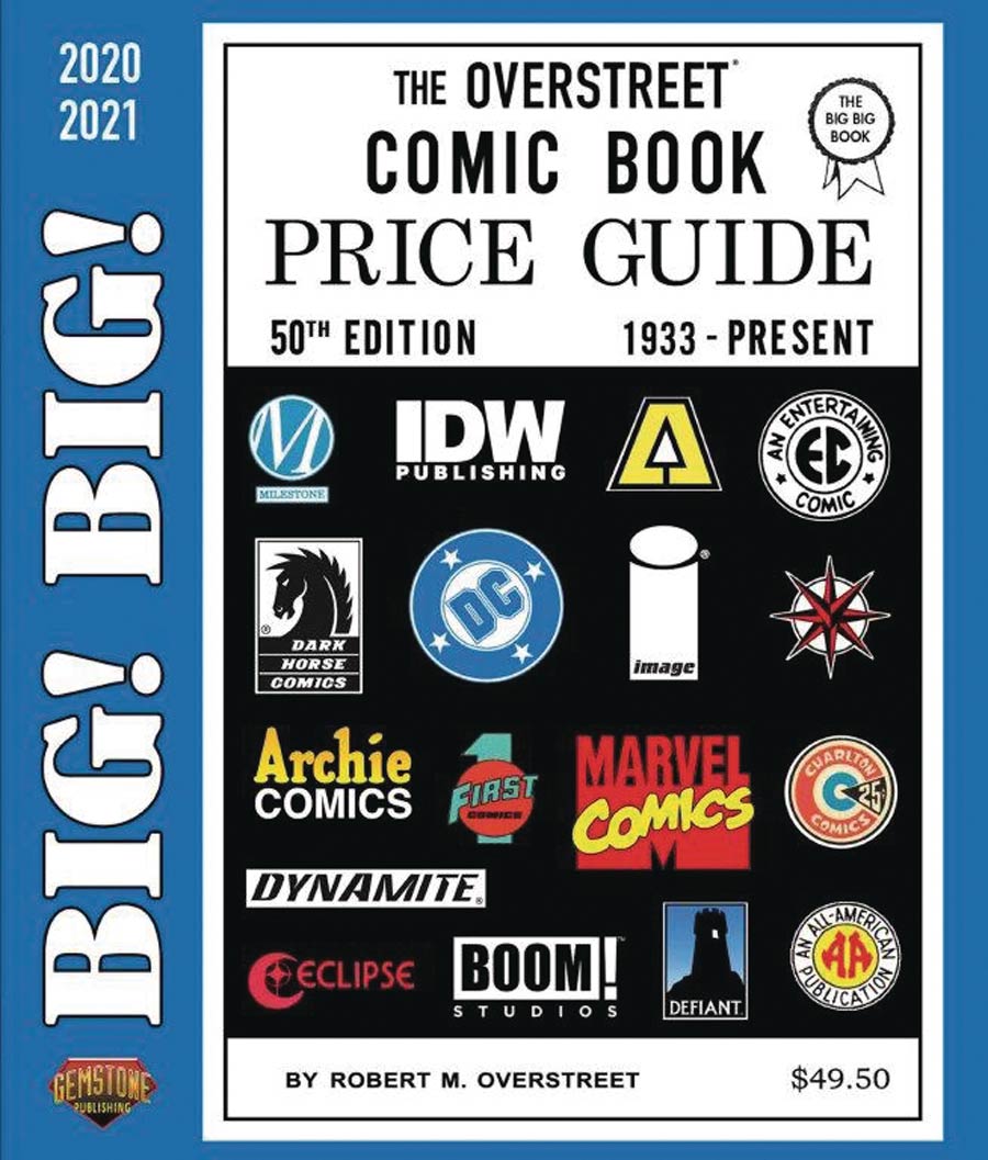 Big Big Overstreet Comic Book Price Guide Vol 50