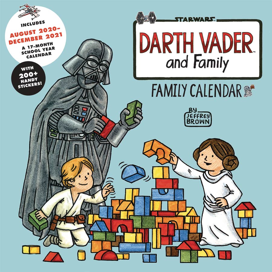 Darth Vader And Family 2021 Wall Calendar