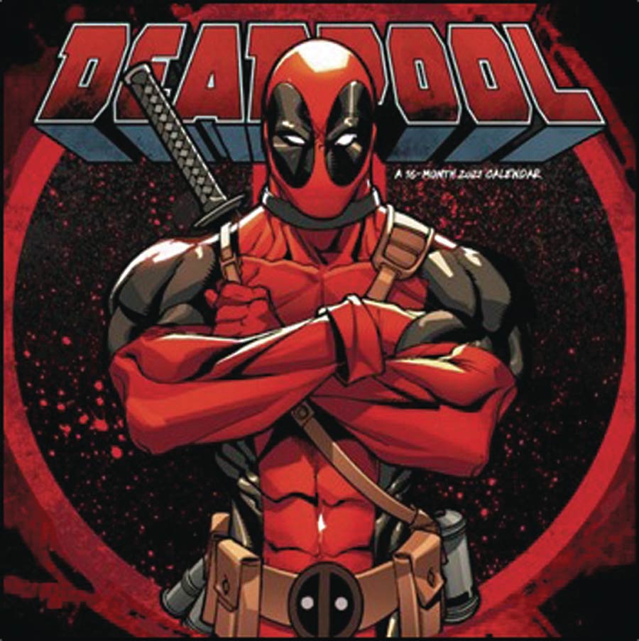 Deadpool 2021 Wall Calendar