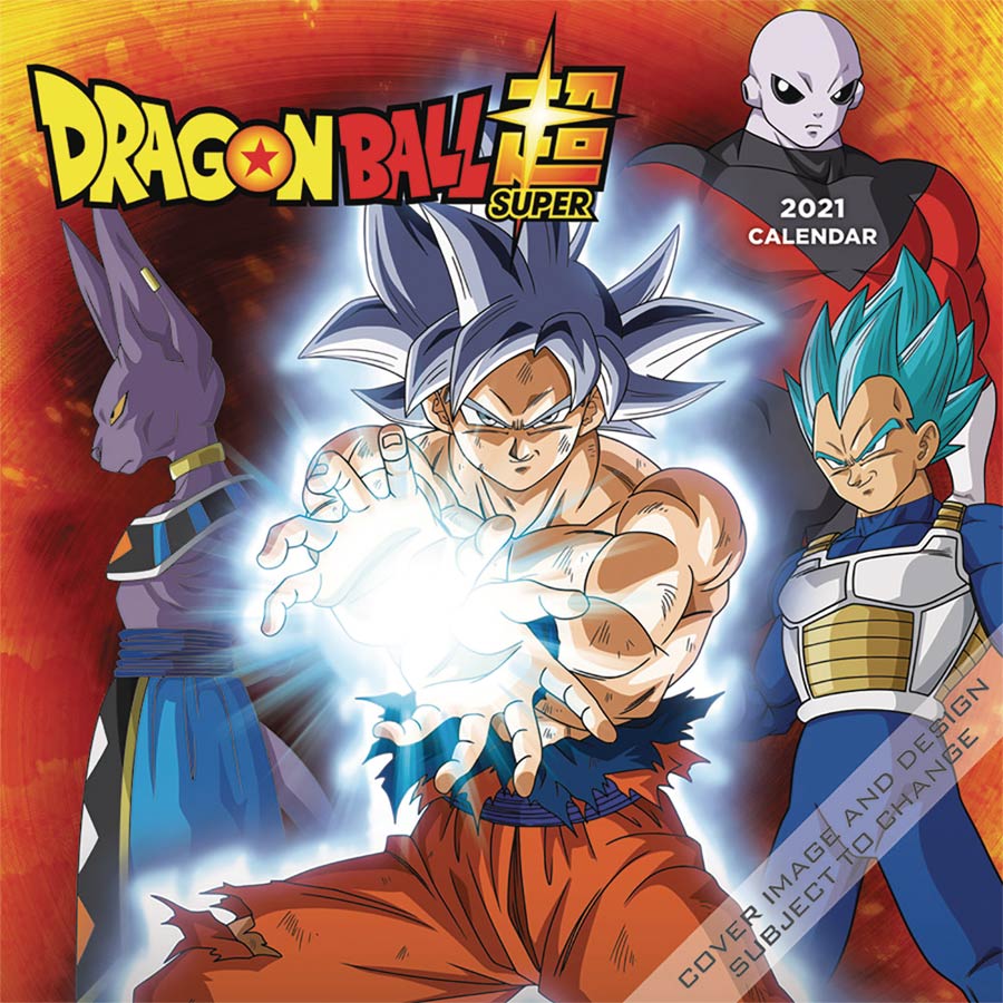 Dragon Ball Super 21 Wall Calendar Browntrout Midtown Comics