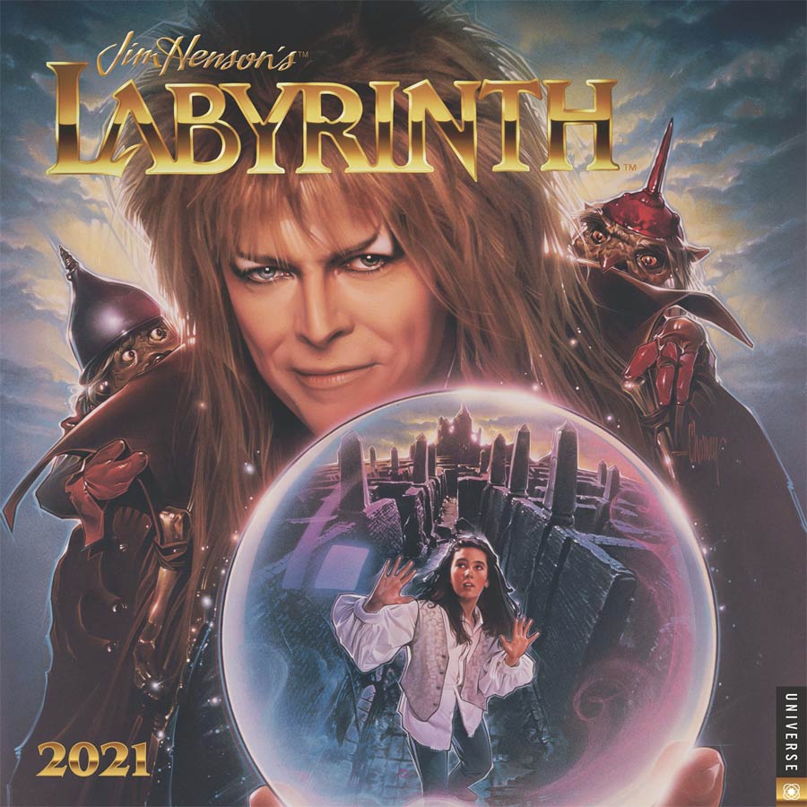 Jim Hensons Labyrinth 2021 Wall Calendar