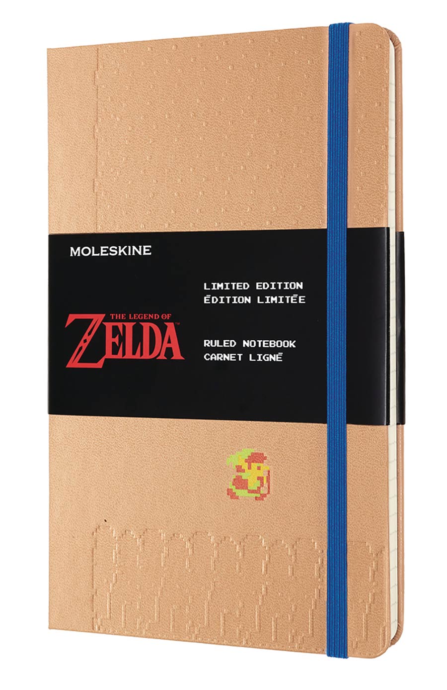 Legend Of Zelda Moleskin Journal - Moving Link