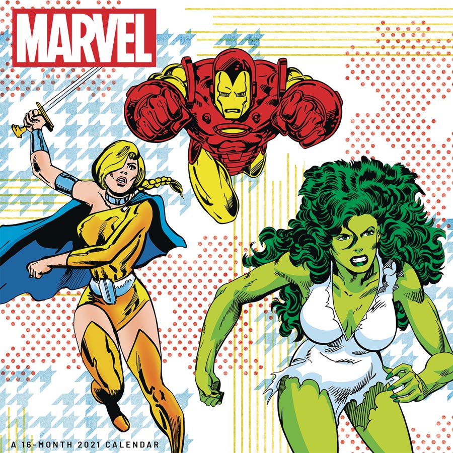 Marvel Heroes 2021 Wall Calendar