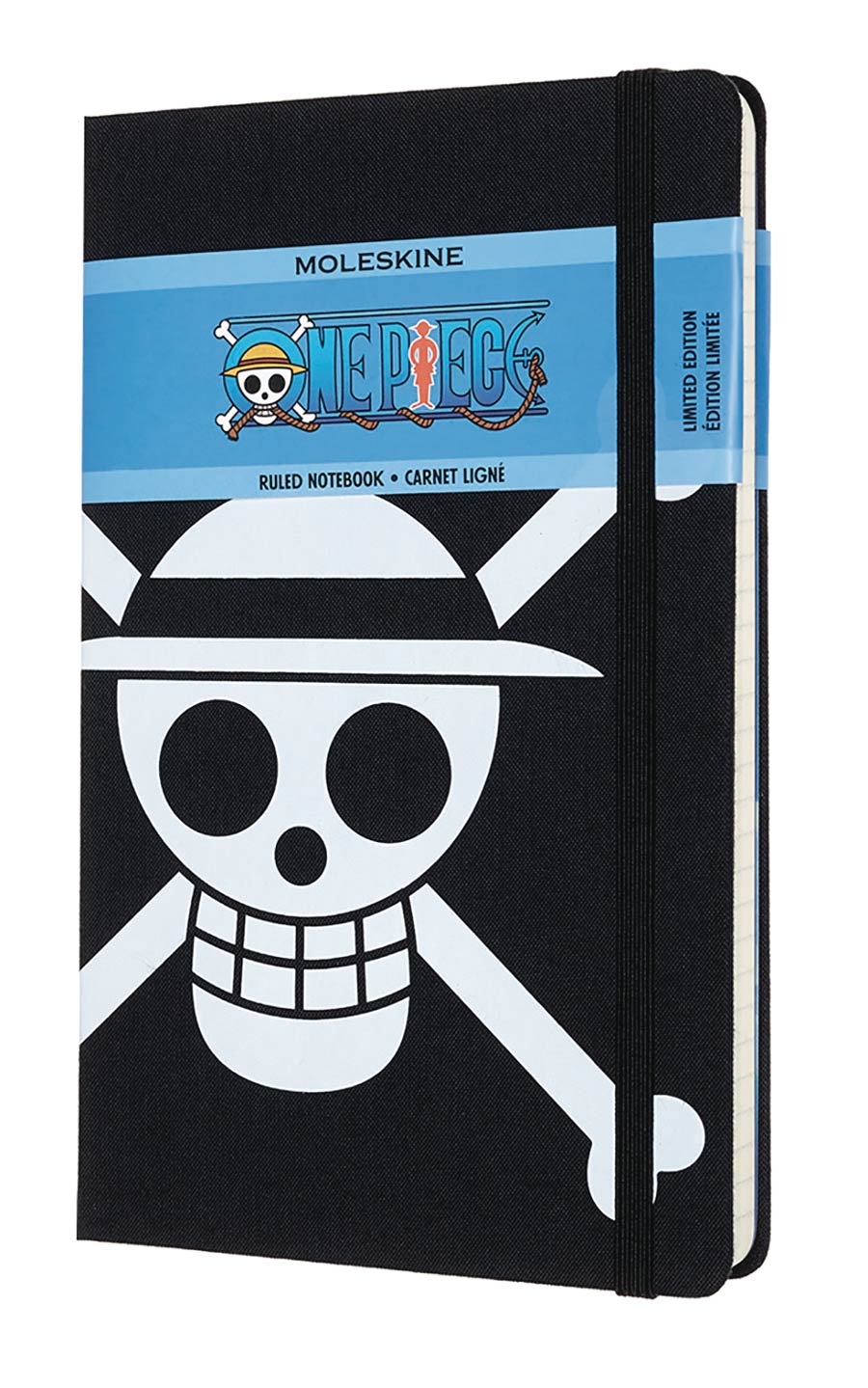 One Piece Moleskin Journal - Pirate Flag Logo