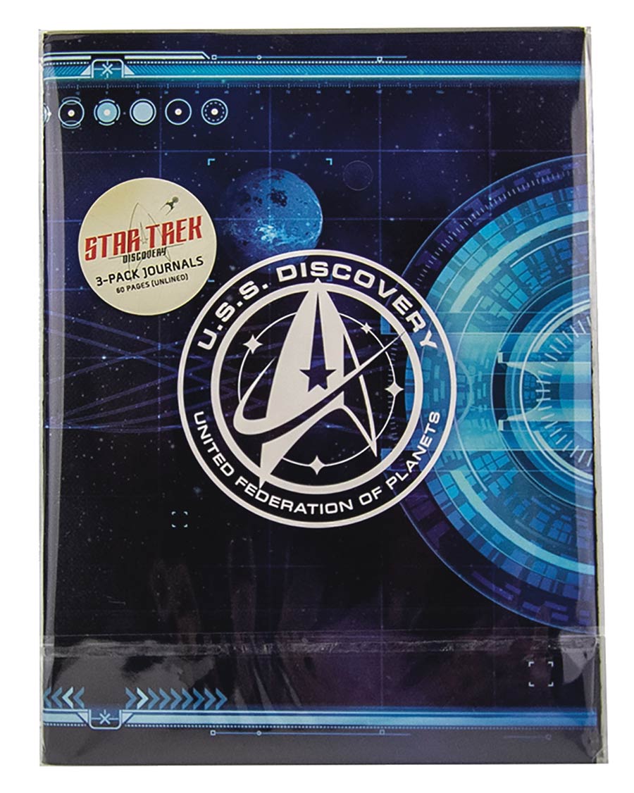 Star Trek Discovery Softcover Journal 3-Pack