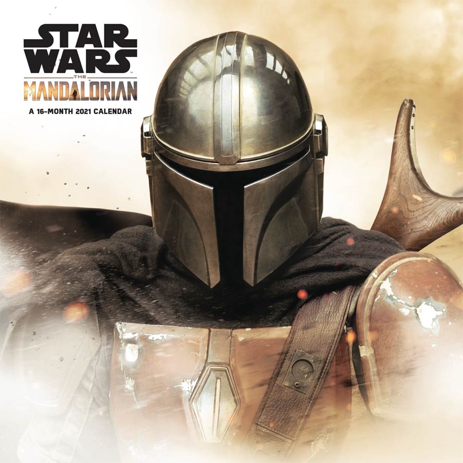 Star Wars The Mandalorian 2021 Wall Calendar