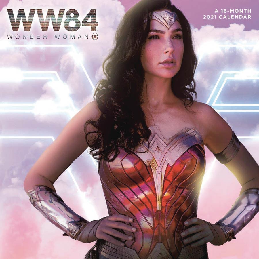 Wonder Woman WW84 2021 Wall Calendar