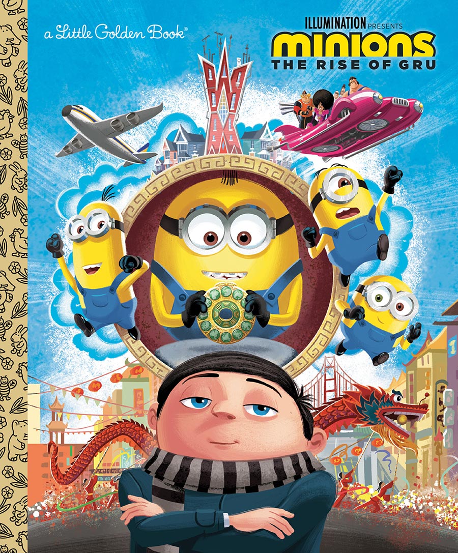 Minions Rise Of Gru Little Golden Book HC