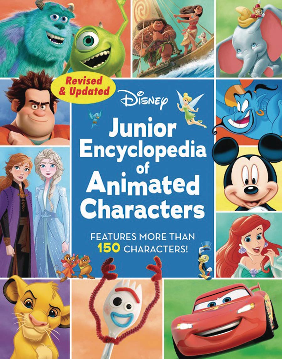 Disney Junior Encyclopedia Of Animated Characters HC Revised Edition