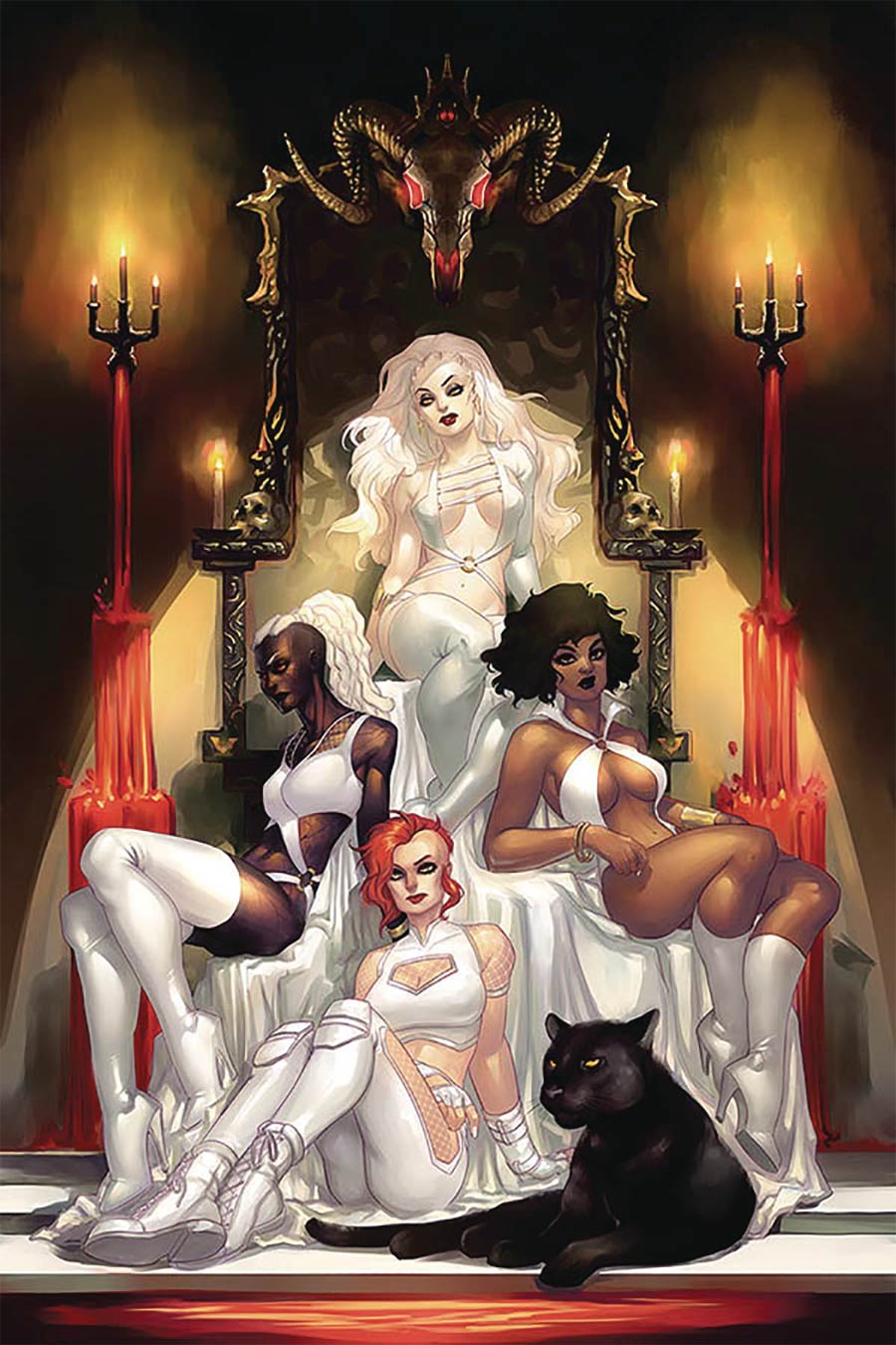 Sacred Six #2 Cover J Incentive Meghan Hetrick Virgin Cover