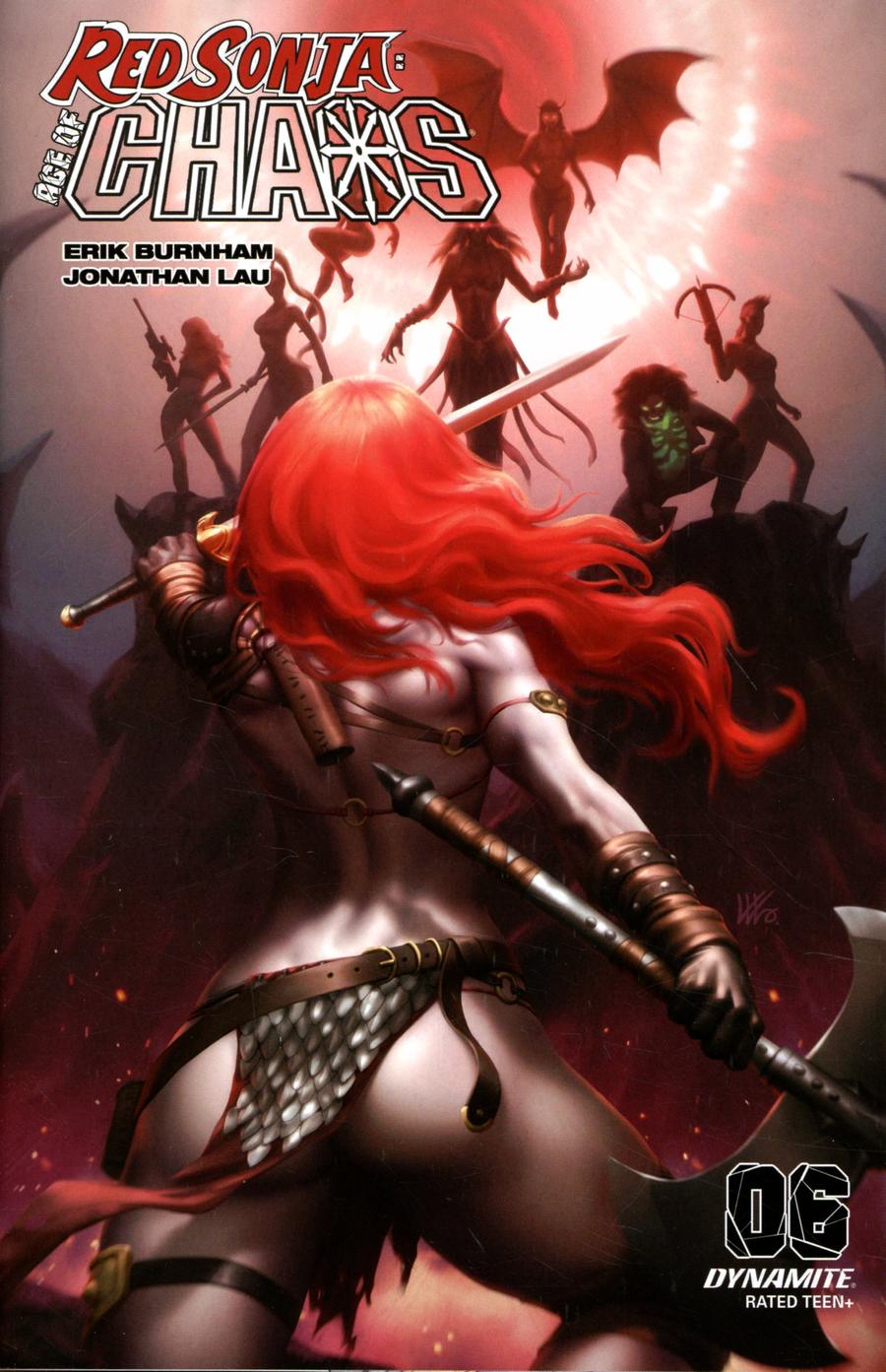 Red Sonja Age Of Chaos #6 Cover I Incentive Kunkka Variant Cover