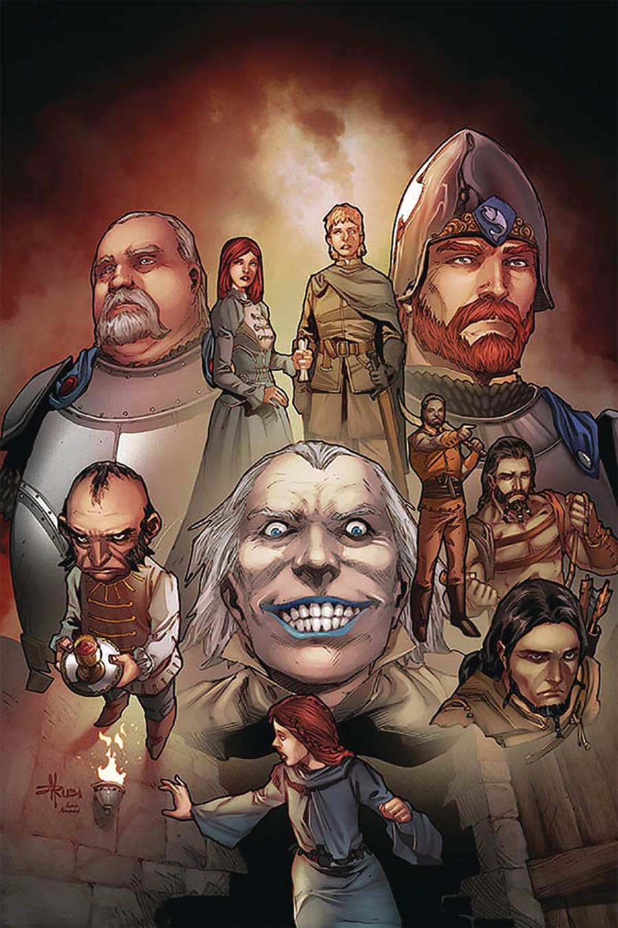 Game Of Thrones Clash Of Kings Vol 2 #6 Cover C Incentive Mel Rubi Virgin Cover