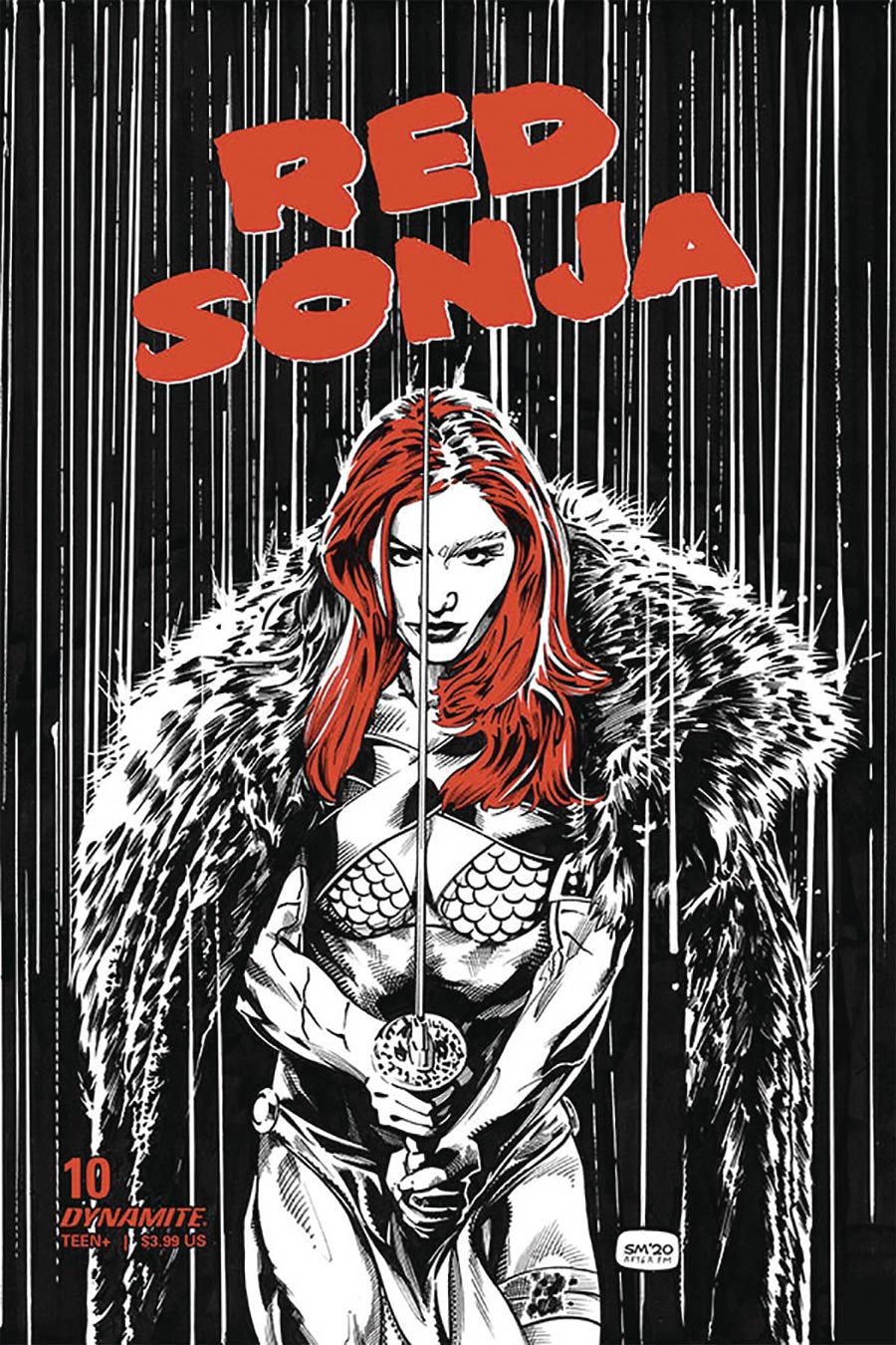 Red Sonja Vol 8 #17 Cover G Incentive Stephen Mooney Frank Miller Homage Variant Cover