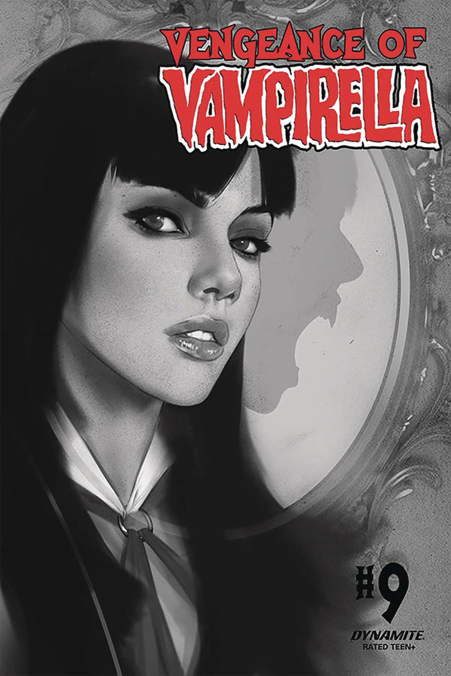 Vengeance Of Vampirella Vol 2 #9 Cover L Incentive Ben Oliver Black & White Cover