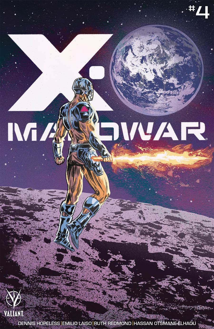 X-O Manowar Vol 5 #4 Cover E Incentive Michael Walsh Variant Cover