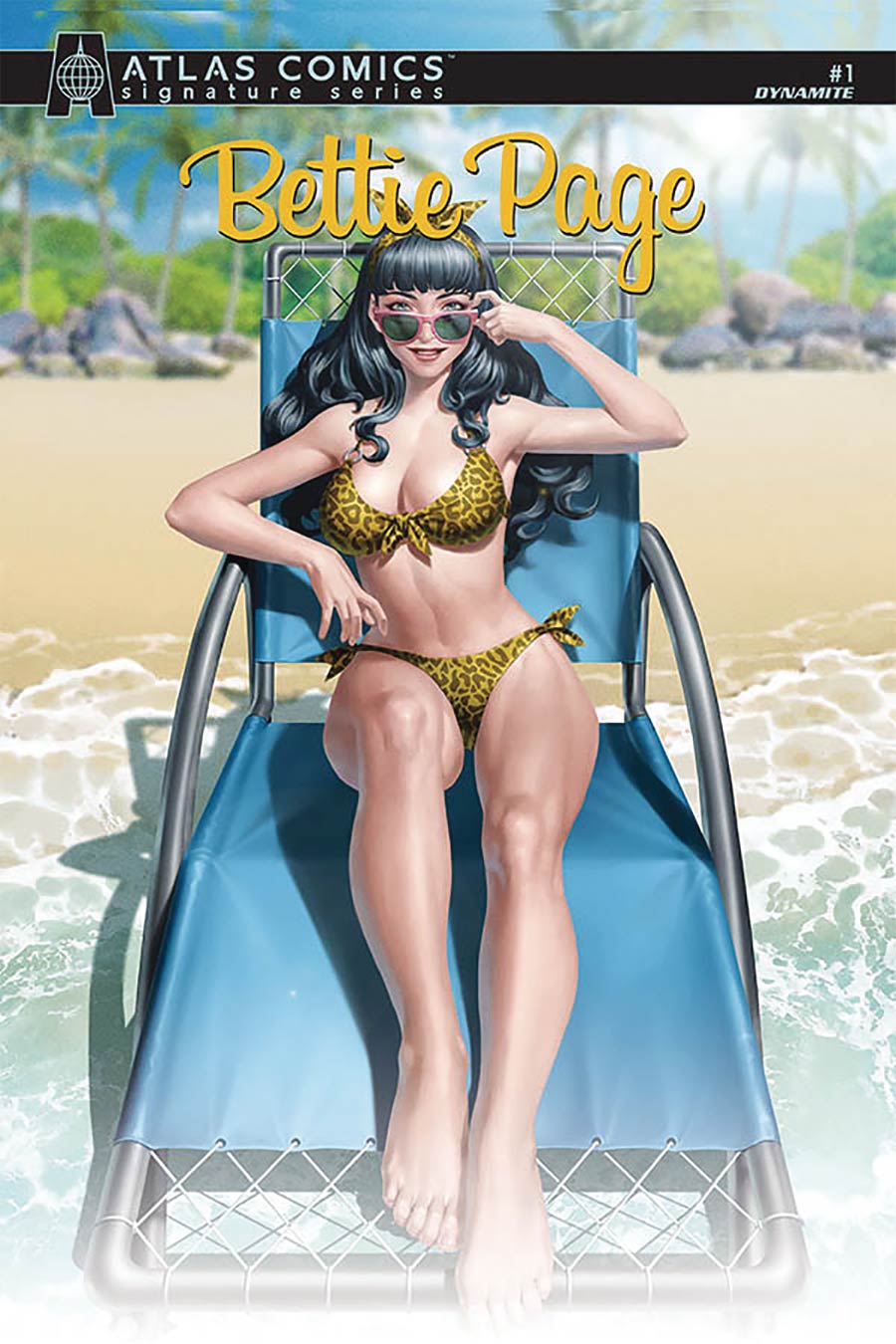 Bettie Page Vol 3 #1 Cover U Atlas Comics Signature Series Signed By Karla Pacheco